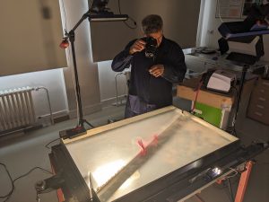 Documentation Of Fracturing And Analog Magma Extrusion In Gelly Experiment.