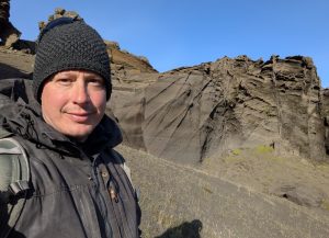 Faults In Tuffaceous Volcanic Cone (Snaefellsnes Penninsula, Iceland)