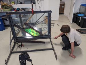 Migmaton A Shearing Device For Hot Wax Molds Simulating Migmatites Or Mushy Magmas